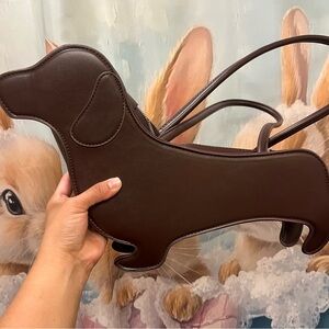 Brown Dachshund Bag